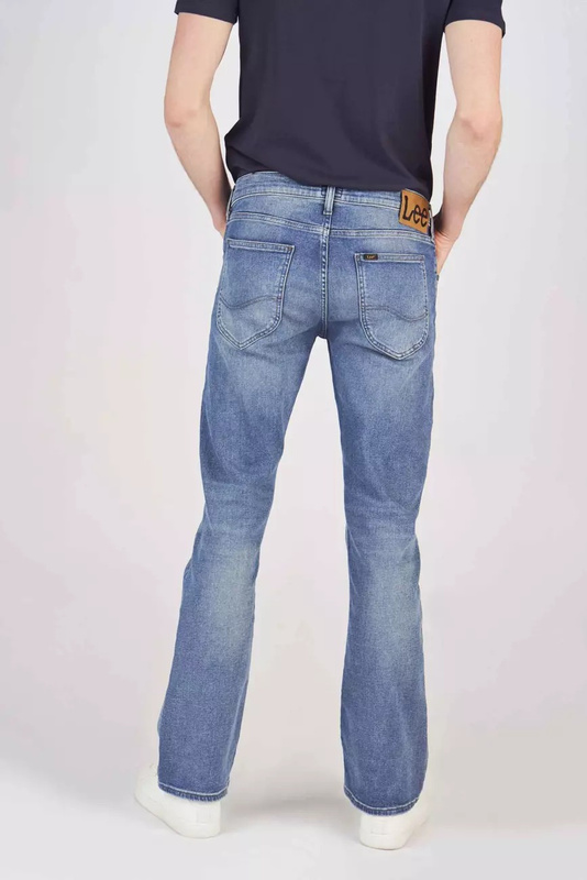 LEE TRENTON MĘSKIE SPODNIE JEANSOWE JEANSY GREY BLUE L709ROXP 112118564