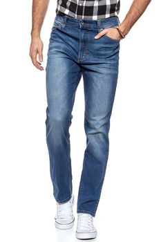 SPODNIE MĘSKIE MUSTANG Tramper Tapered DENIM BLUE 1004457 5000 313