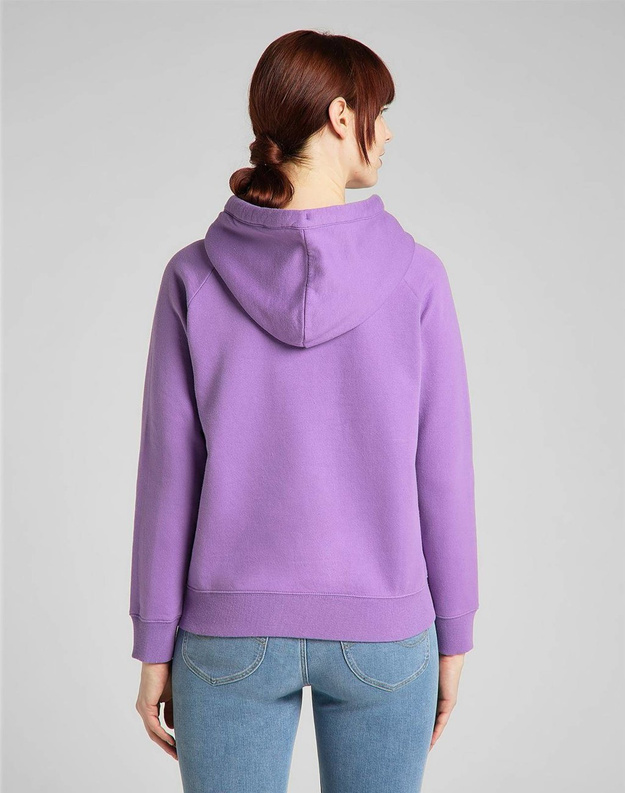 LEE ESSENTIAL HOODIE DAMSKA BLUZA Z KAPTUREM AMETHYST ORCHID L53WTXTI 112140264