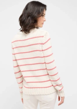 Damski Sweter Mustang Style Silas Pink Stripe French Riviera 1016174 12724