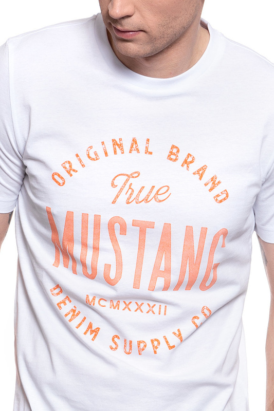 MUSTANG T SHIRT Alex C Print 1009048 2045
