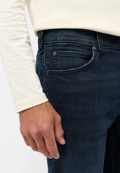 Męskie Spodnie Jeansowe Mustang Style Tramper Straight Denim Blue 1015878 5000 803