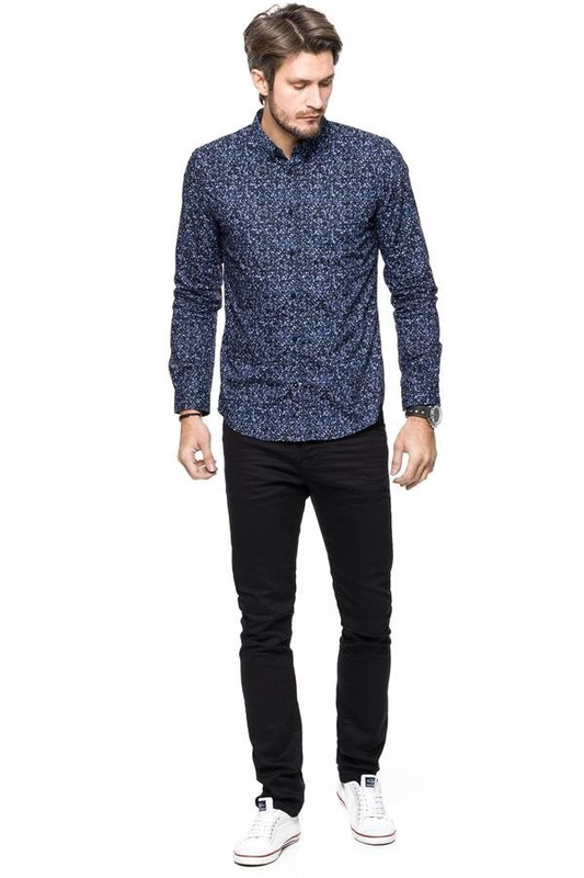 TOM TAILOR SPODNIE MĘSKIE TROY BLUE RINSE 6403557.00.15 COL.1096