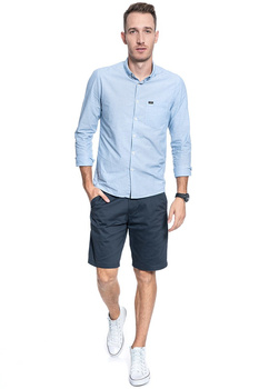 MĘSKIE SZORTY MATERIAŁOWE LEE COMFORT SHORT XM NAVY L71ZPB09 112119601