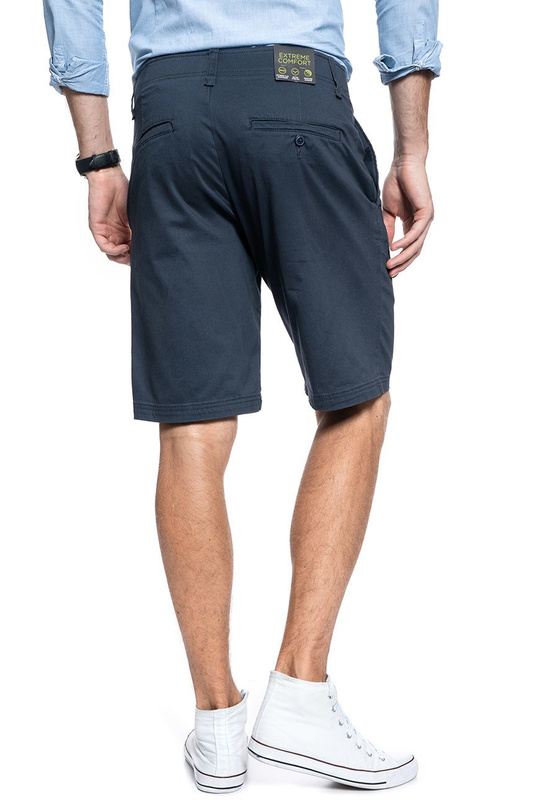 MĘSKIE SZORTY MATERIAŁOWE LEE COMFORT SHORT XM NAVY L71ZPB09 112119601