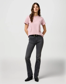 DAMSKA KOSZULKA WRANGLER SIGN OFF TEE KEEPSAKE LILAC 112370740