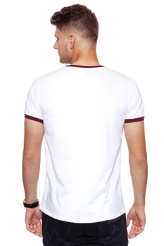 LEE T SHIRT RINGER TEE SS WHITE L65NAI12