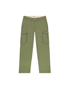 MESKIE SPODNIE WRANGLER CASEY JONES CARGO OLIVE 112350906