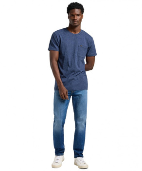 MESKA KOSZULKA LEE ULTIMATE POCKET TEE NAVY MELE 112365463