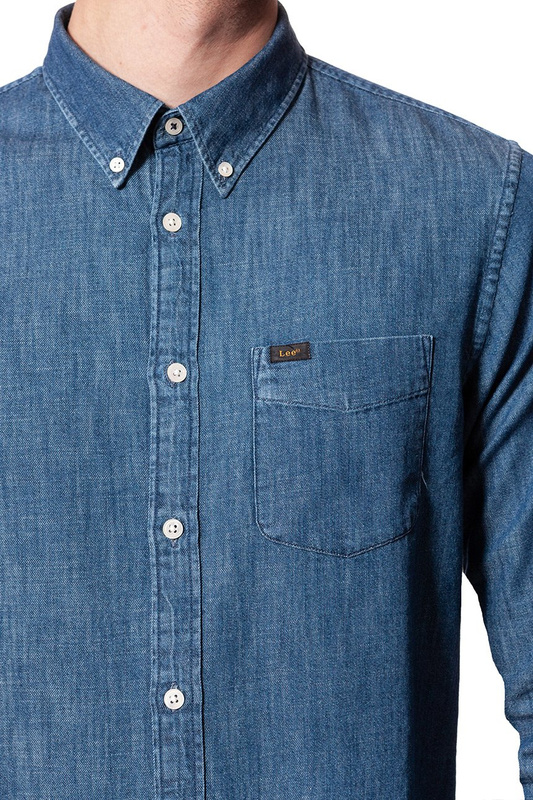 LEE BUTTON DOWN INDIGO L880RDDK