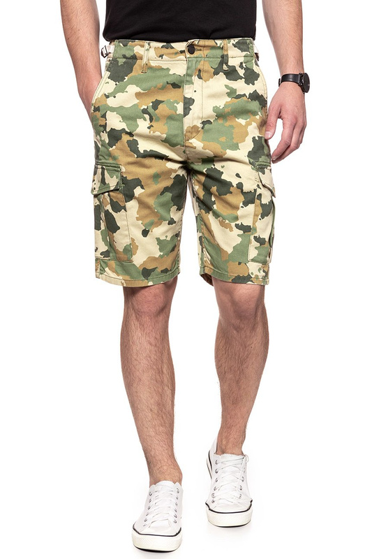 SPODENKI LEE FATIGUE SHORTS CAMOUFLAGE L73BCW03 112120343