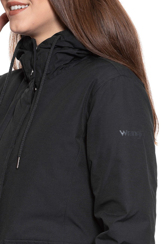 DAMSKA KURTKA PRZEJŚCIOWA WRANGLER SHORT PARKA DARK NAVY W4N4V4XAE 112129164