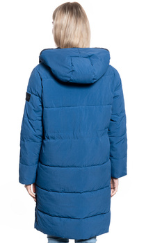 KURTKA DAMSKA LEE LONG PUFFER OIL BLUE L56WVDMO 112113147