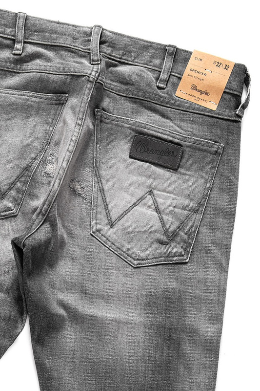 WRANGLER SPENCER RIPPED ASHES W16AMG97W SAMPLE