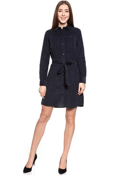 DAMSKA SUKIENKA LEE SHIRT DRESS MIDNIGHT NAVY L50AMRMA 112111282