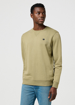 MESKA BLUZA WRANGLER SIGN OFF CREW ALOE 112371463