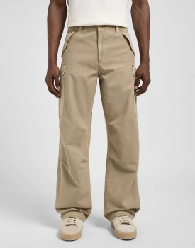 MESKIE SPODNIE LEE PARACHUTE CARGO KANSAS CITY KHAK 112370581