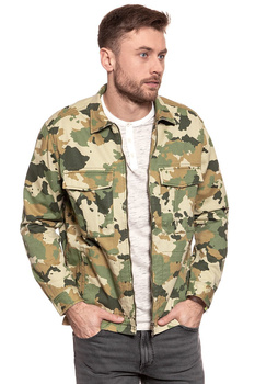 KURTKA LEE FATIQUE OVERSHIRT CAMOUFLAGE L66QCW03 112116625