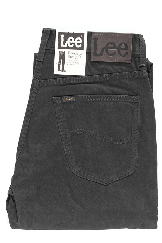 LEE BROOKLYN STRAIGHT KHAKI GREY L452WH60