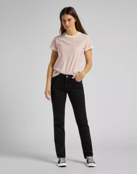 DAMSKIE SPODNIE JEANSOWE LEE Elly WASHED BLACK L305SHMY 112106211