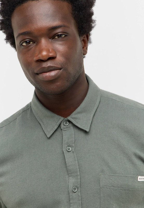 Męska Koszula Mustang Style Eastbridge Agave Green 1016959 6473