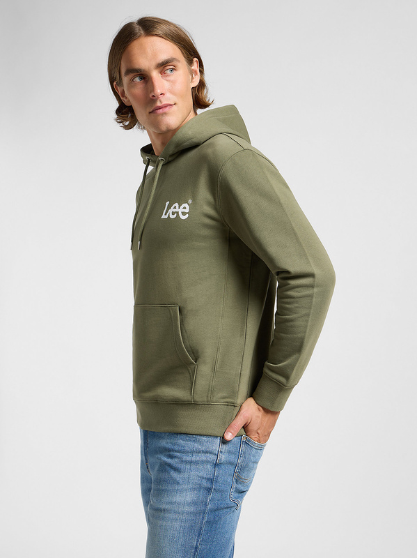 LEE MĘSKA BLUZA LEE WOBBLY LEE HOODIE MERCANTILE GREEN 112364106
