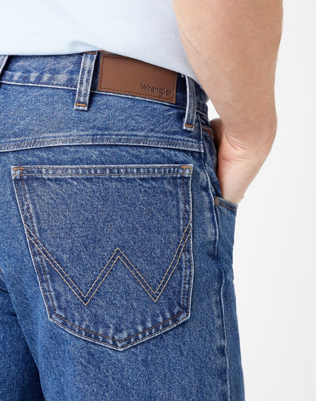WRANGLER STRAIGHT MĘSKIE SPODNIE JEANSOWE JEANSY MEDIUM STW W10T05M02 112126006