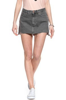 SPÓDNICA JEANSOWA WRANGLER RETRO SKIRT GREY MULES W241RJ24R 112127920