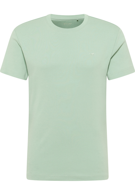 Męski T-Shirt Mustang Style Allen Frosty Green 1016486 6180