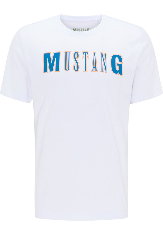 MĘSKI T-SHIRT MUSTNAG Alex LOGO Tee general White general 1009516 2045