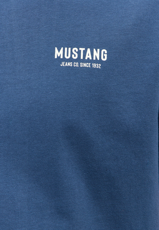 MĘSKA KOSZULKA MUSTANG Austin T-shirt Insignia Blue 1015055 5230