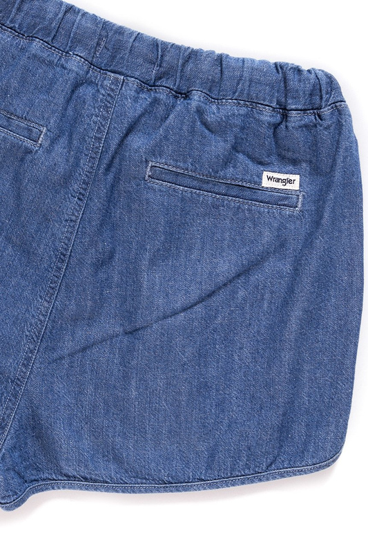 DAMSKIE SPODENKI WRANGLER JOG SHORT RETRO ACTIVE W29OFD123 112128585