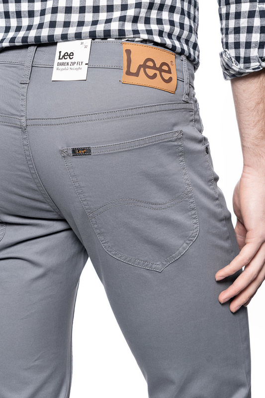 SPODNIE MĘSKIE LEE DAREN ZIP FLY QUIET SHADE L707LA70 112118245