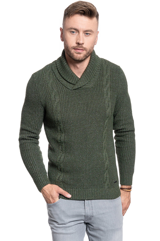 SWETER MĘSKI MUSTANG Emil Shawlcollar 1009791 6348