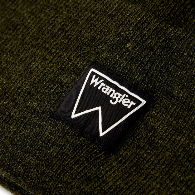 CZAPKA WRANGLER BASIC BEANIE RIFLE GREEN W0U0UHG13 112125773