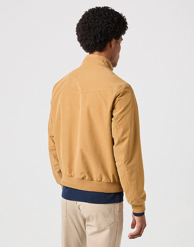 WRANGLER HARRINGTON JACKET MĘSKA KURTKA PRZEJŚCIOWA DIJON 112351227 W481016211