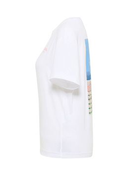 Damski T-Shirt Mustang Style Floris General White 1016158 2045