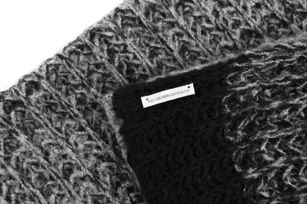 LEE CHUNKY SCARF BLACK LD063101      $    