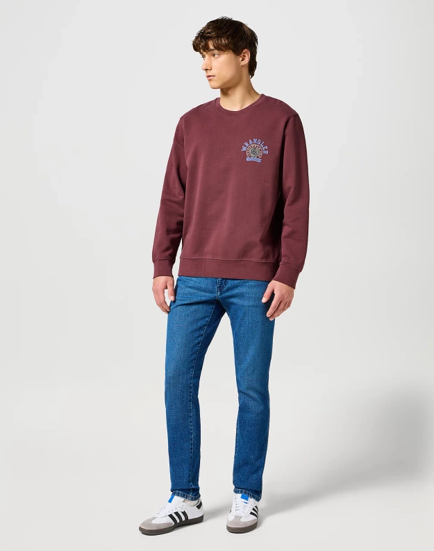 MESKIE SPODNIE WRANGLER RIVER SUNDOWN BLUE 112356835