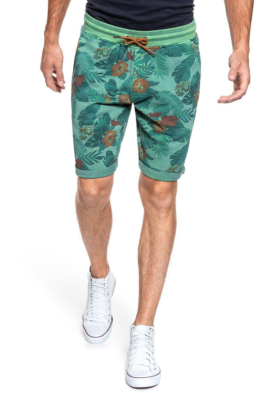 SPODENKI MUSTANG Jim Sweat Shorts Summer Floral 1009733 11686