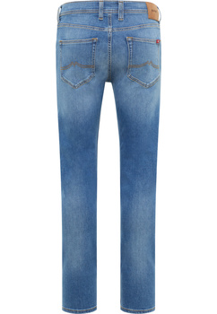 Męskie Spodnie Jeansowe Mustang Style Oregon Slim Denim Blue 1016315 5000 583