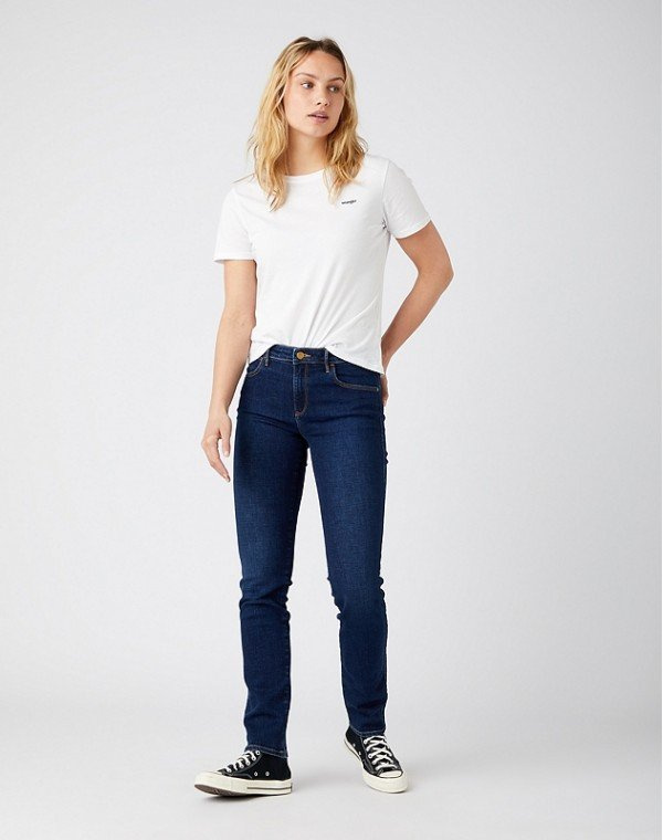 WRANGLER SLIM DAMSKIE SPODNIE JEANSOWE 112141295