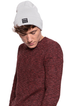MĘSKA CZAPKA ZIMOWA WRANGLER BASIC BEANIE GLACIER GRAY W0U0UHM01 112125774
