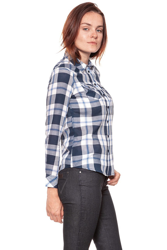 WRANGLER WESTERN SHIRT NAVY W512RLU35 112129268