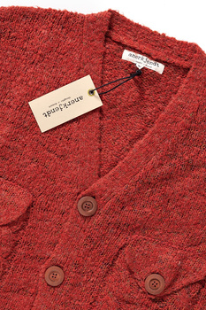 MĘSKI SWETER Anerkjendt MACK MADDER BROWN 8412202