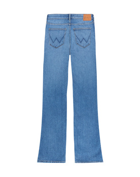 DAMSKIE SPODNIE WRANGLER BOOTCUT RAVEN 112334275