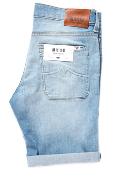 SPODENKI MĘSKIE MUSTANG 5 Pocket Short DENIM BLUE 1007108 5000 413