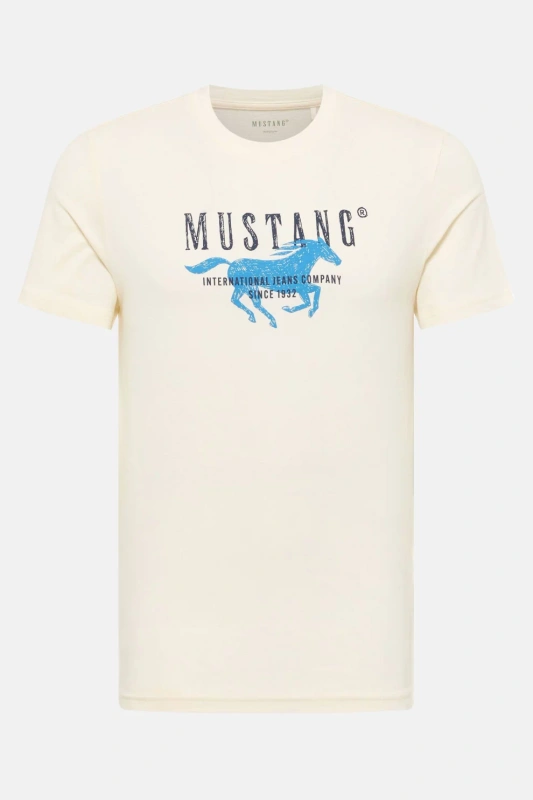 Męski T-Shirt Mustang Style Austin Whisper White 1016484 2013