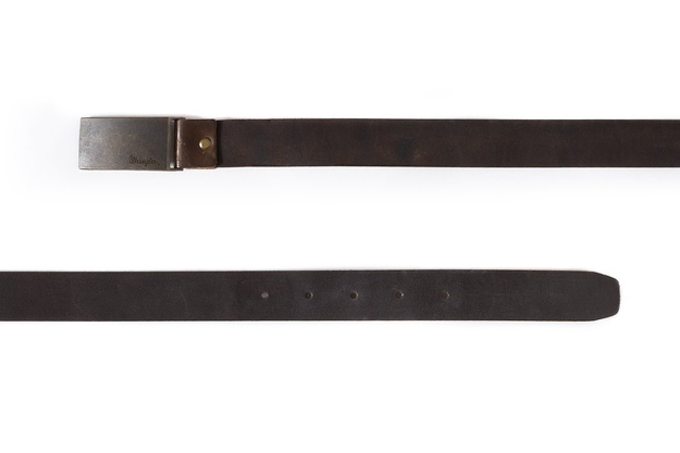 WRANGLER CTF LOGO BUCKLE BROWN W0272US85