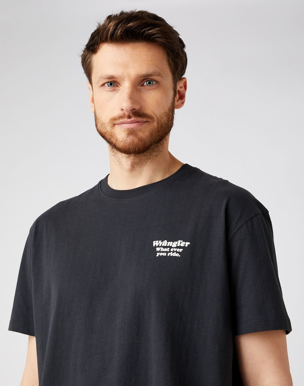 WRANGLER WWYG TEE MĘSKI T-SHIRT KOSZULKA FADED BLACK W7K1F4XV6 112141563